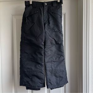 Cherokee Black Snow Ski Pants Kid’s Size XS (4/5) Snow Snowboard Zipped Pockets